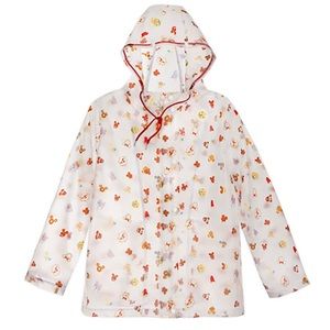 Disney Adult Rain Jacket Parks Food 